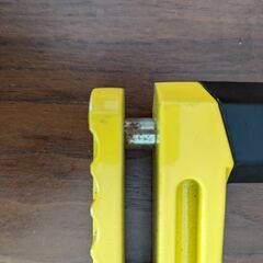 バイク用の防犯ディスクロック（キー2個付き）の画像