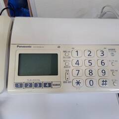 Panasonic Fax付き電話機 KX-PD304-W