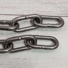 ステンレス製チェーン/5.6ｍ/溶接チェーン/線径5mmカット品/防錆性/耐候性/C0DX0127の画像