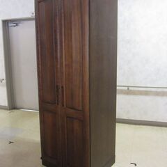 洋服タンス　ダーク色【J561021-156】の画像