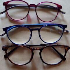 【0円】お洒落な老眼鏡③本