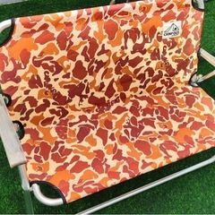 折りたたみキャンプベンチ（2人用)の画像