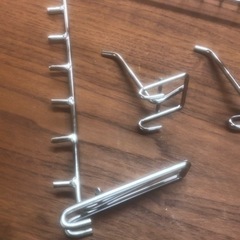 ルミナス　メタルシェルフ　メタルラック　付属品　カゴ　フックなどの画像