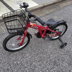 子ども用自転車　Jeep 赤