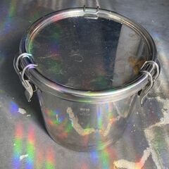 ステンレス製バケツ　※中古品