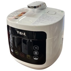 NO.1884 《美品》T-fal ティファール ラクラ・クッカー コンパクト電気圧力鍋 家庭用圧力鍋 CY3501JP 調理器具 家電 中古の画像