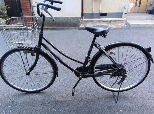 手渡しのみ、8,400円、26インチ、ブラックのママチャリ、自転車出張修理店グッドサイクルが出品