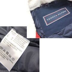未使用タグ付き トミーヒルフィガー レディース ロングコート XSサイズ ネイビー系 TOMMY HILFIGER 札幌市 北区 屯田店 の画像