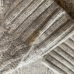 グレージュ ロングカーディガンの画像