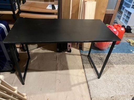 家具 オフィス用家具 机　黒