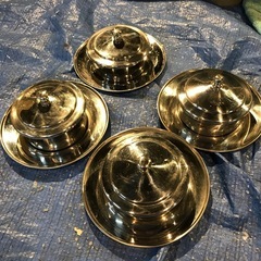 【引き取り限定】バターディッシュ　ステンレス　バタークーラー　バ...