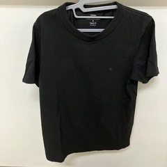 2410-559 GU 黒半袖Tシャツ Sサイズ　中古美品