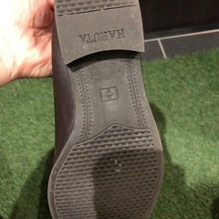 HARUTA 皮 ローファー茶色の画像