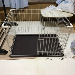 中古 小型犬、子犬用マルカン製ペットゲージ（ドッグフレンドルーム）の画像