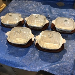 【引き取り限定】グラタン皿セット　5個セット売り　中古品　札幌　手稲区