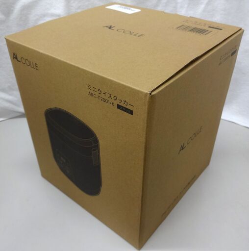 エイブイ：コイズミ ミニライスクッカー ARC-T2001 ブラック 未使用品