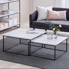 ニトリ ロールスクリーン＆ロウヤテーブルの画像