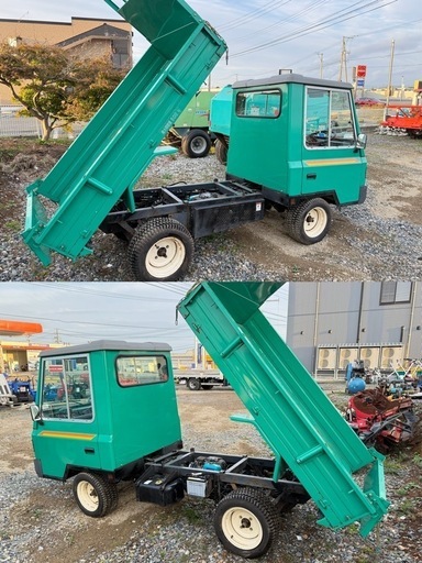 岩手　清掃済み 筑水キャニコム 乗用　運搬車 4WD グラッツェ ライガー J102 油圧ダンプ　ガソリンエンジン　直接引取り限定