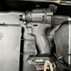 HiKOKI WH36DC本体と付属ケース ハイコーキ インパク...