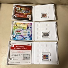 3DSのソフト5本セットの画像