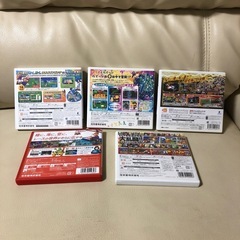 3DSのソフト5本セットの画像