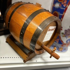 インテリア ワイン 樽 750mlの画像