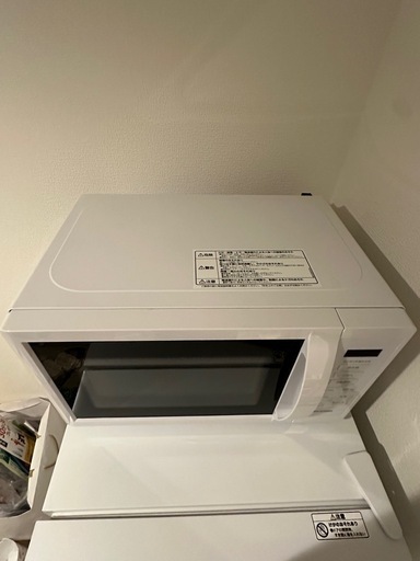 【お渡し済み】lRIS 電子レンジホワイト