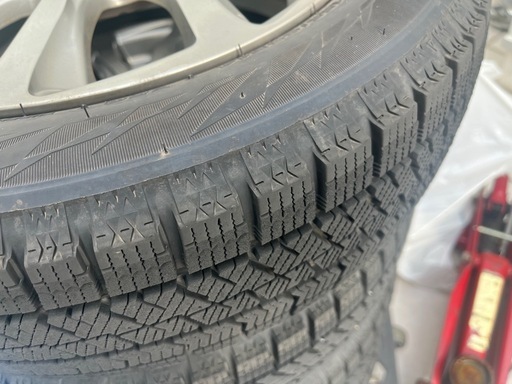 バリ山 2022年製 スタッドレスタイヤ 155/65R14 14インチ 4.5J +45 軽