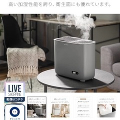 3L ヒーター除菌 スチーム式加湿器の画像
