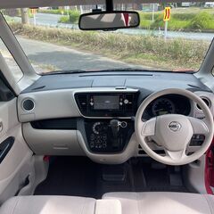 ★日産　デイズ　ルークス　X★電動スライドドア★ワンオーナー★カーナビ＆フルセグテレビ★48700ｋｍ★車検Ｒ７年８月２８日★アラウンドビュー（３６０度カメラ付き！）★の画像