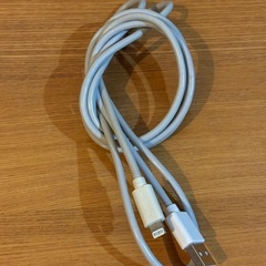 iPhone充電ケーブル