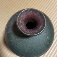 美品 壺 花器 上野焼 高さ25幅18の画像