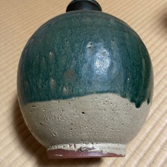美品 壺 花器 上野焼 高さ25幅18の画像