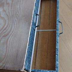 レトロ　引き出し　棚　シェルフ　昭和？の画像