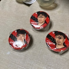 バレーボール　缶バッチ
