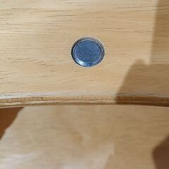 子供用 木製ダイニングチェア1脚の画像