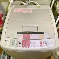洗濯機 SHARP  ES-D7S 7kg