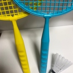 おもちゃバドミントンラケットの画像
