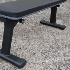 LEADING EDGE リーディングエッジ トレーニング ベンチ 折りたたみ フォールディング フラットベンチ 腹筋 ボディービル 筋トレの画像