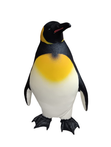 (中古)ソフビ キングペンギン 約30㎝
