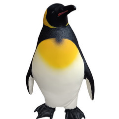 (中古)ソフビ キングペンギン 約30㎝の画像