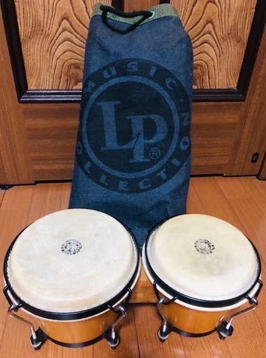 LP ボンゴ 木製 キャリングバッグ付き