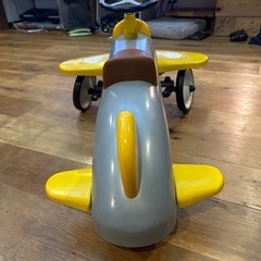 【希少】乗用玩具　飛行機　インテリアにもの画像