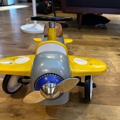 【希少】乗用玩具　飛行機　インテリアにも