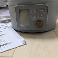 電気圧力鍋 アイリスオーヤマ ３Ｌ 未使用の画像