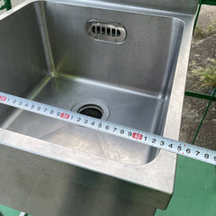 ステンレス一層シンクの画像