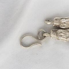 強力なドラゴンのネックレス シルバー９２５の画像