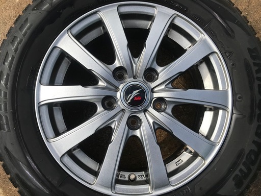 [締切]195/65/R15 4本セットホイール付きスタッドレスタイヤ