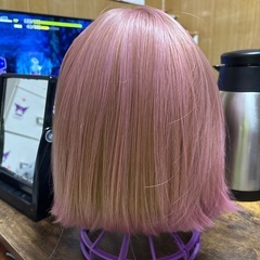 新品！ピンクショートボブウイッグの画像
