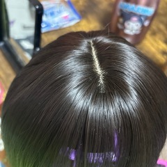 受け渡し決まりました。新品！ダークブラウンウイッグの画像